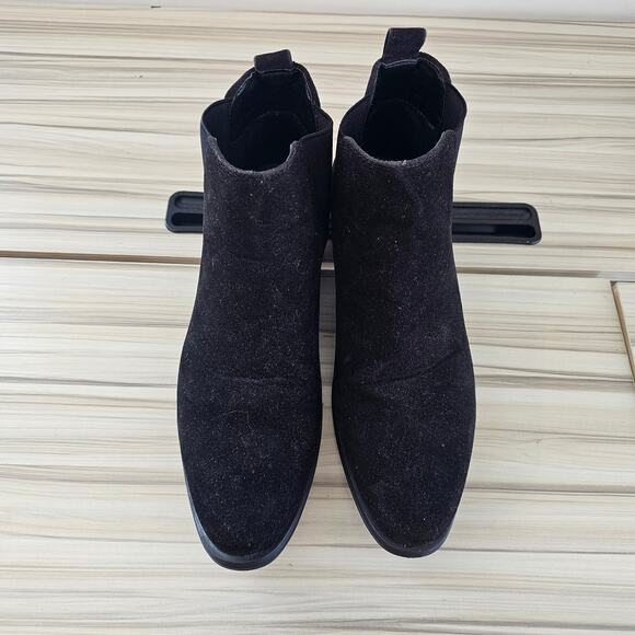 asos Black Men's Chelsea Ankle Boots Size S - Picture 5 of 9